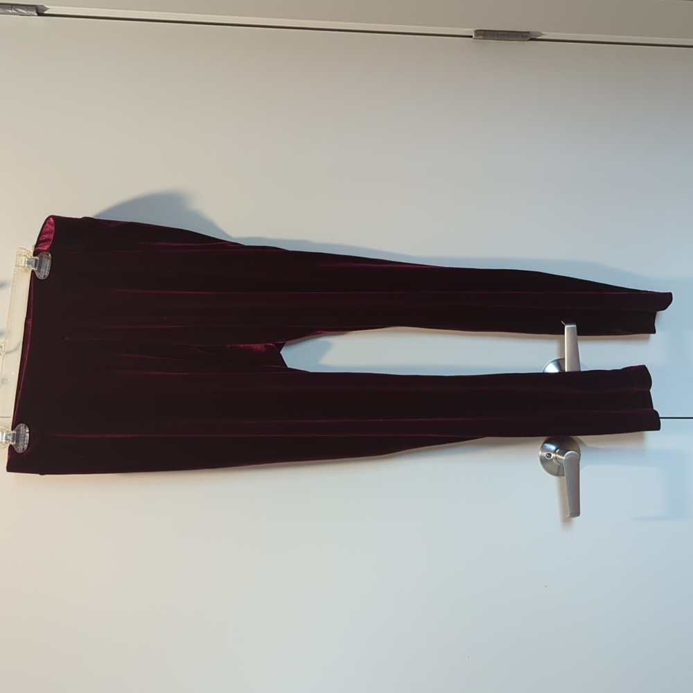 Velvet leggings from Old Navy- Maroon